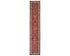 14 Feet Red Kazak Afghan Hand Knotted Wool Runner Rug